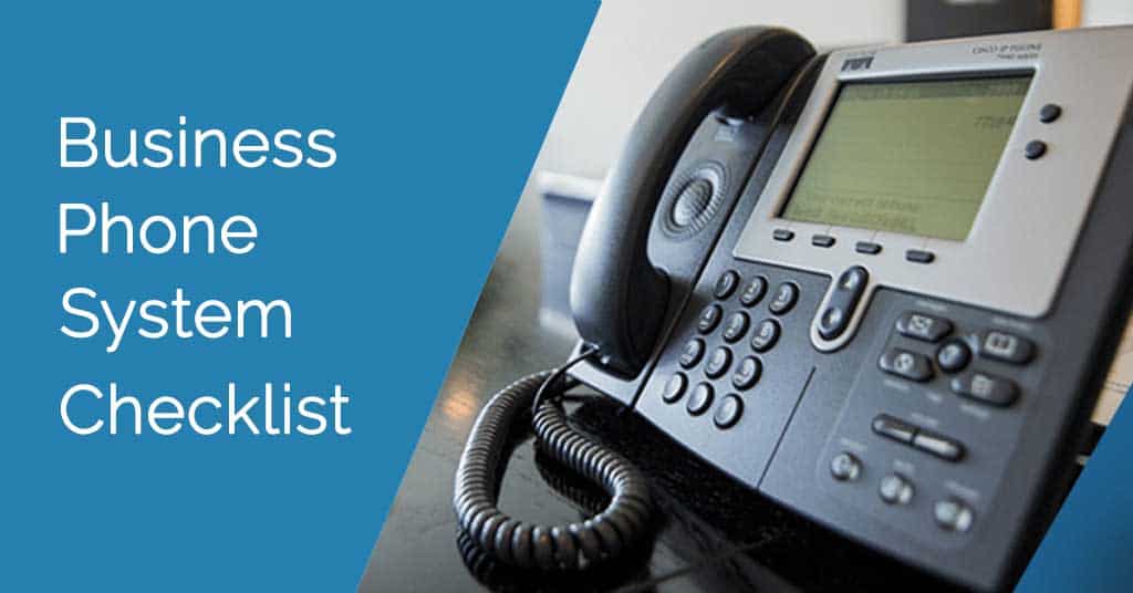 Business Phone System Checklist