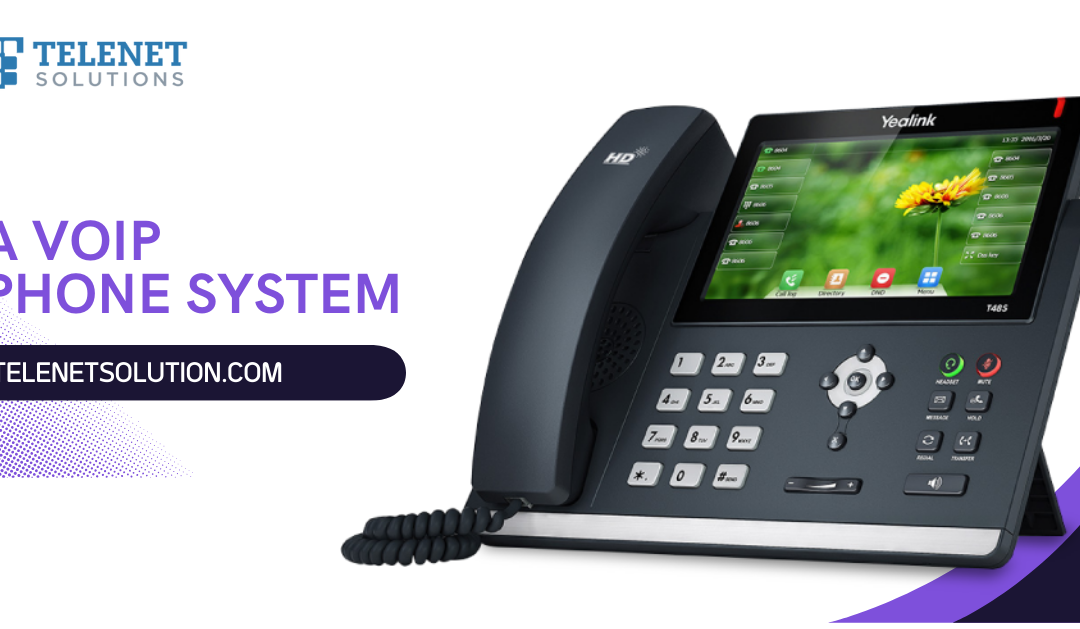 A VoIP phone system